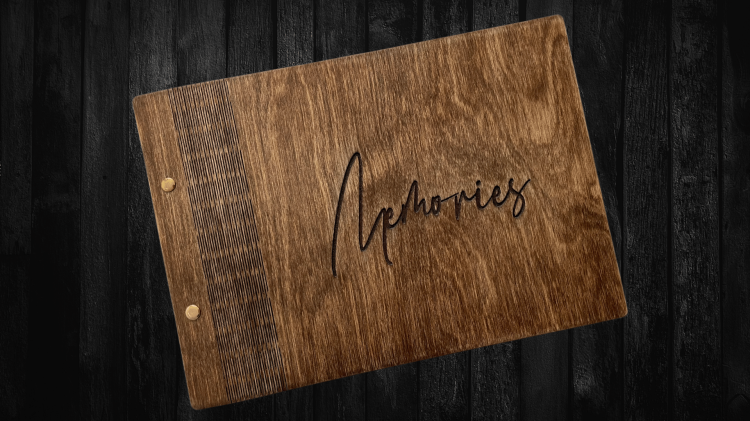 Album handmade na zdjęcia z kartami 225g